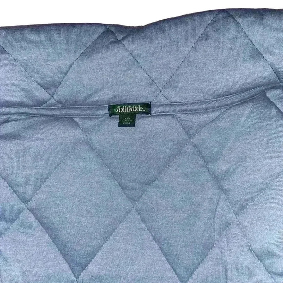 Wild Fable Women's Button Front
Quilted Jacket.Size XXL. Blue - Picture 8 of 10